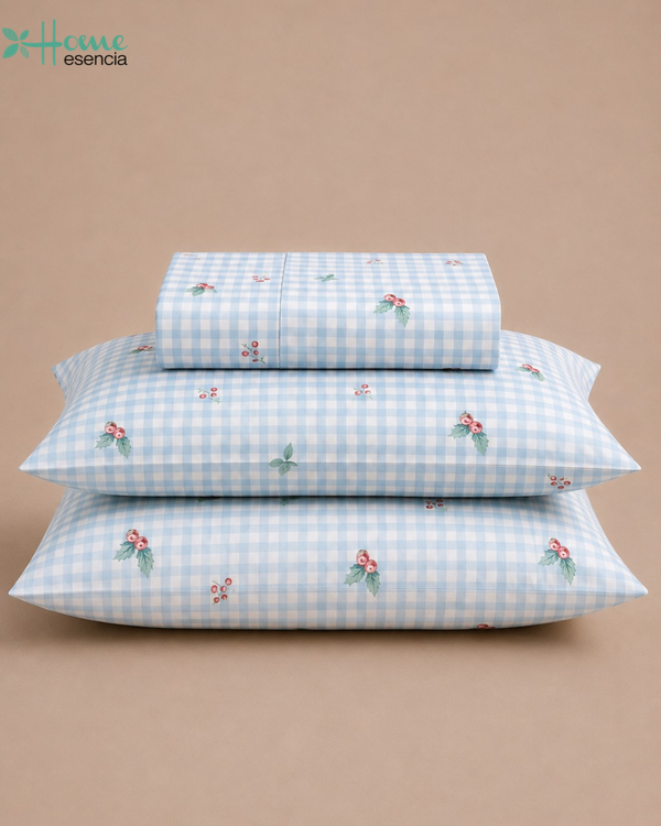 Blueberry Gingham