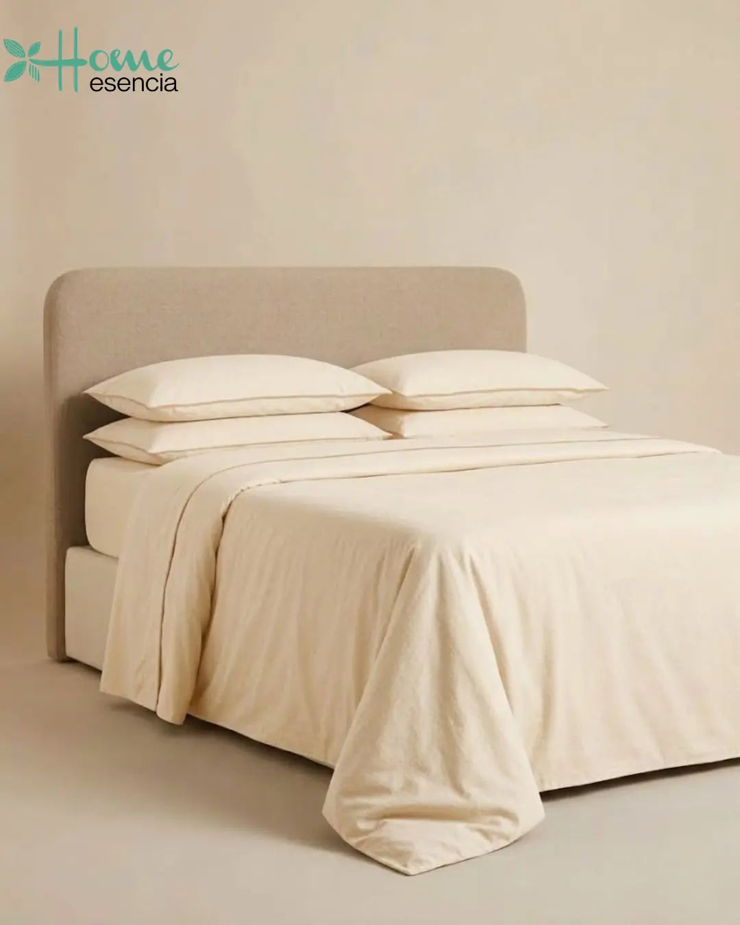 Light Beige Duvet Set