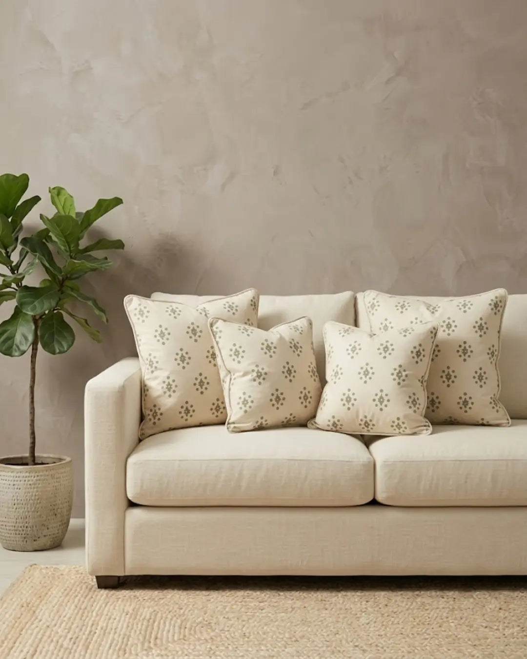 Cream Cushion Covers