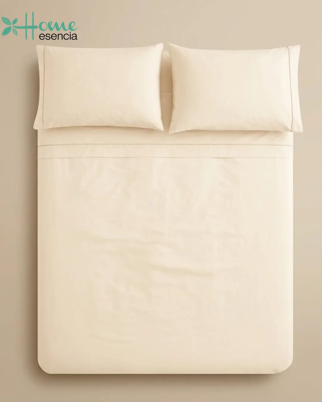 Light Beige Duvet Set