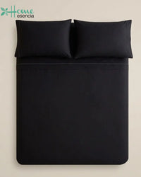 Zwart Black Duvet Set