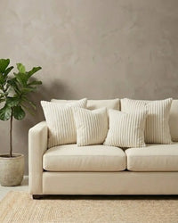 Creamy Cushion Covers