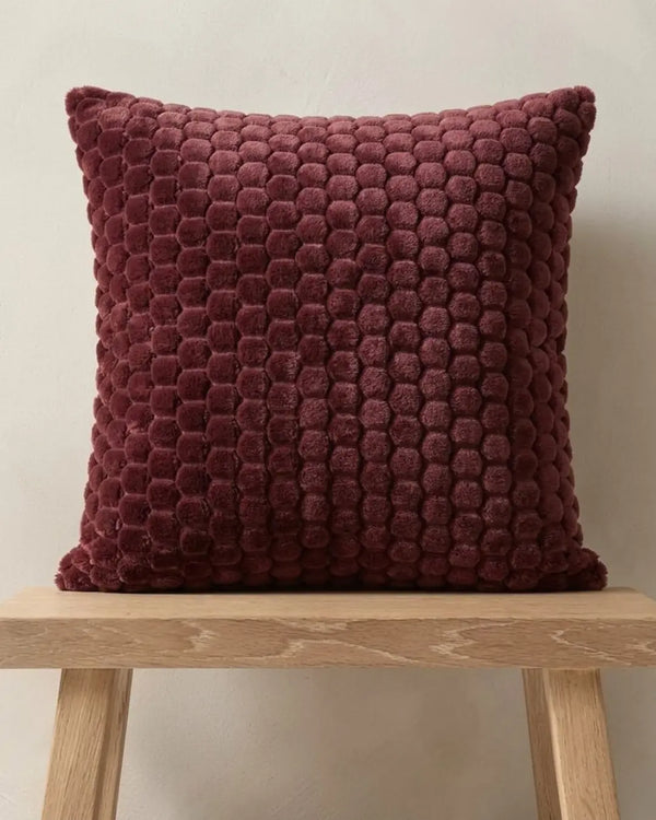 Burgundy Luxe Cushion Covers