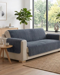 Slate Rib Sofa Cover