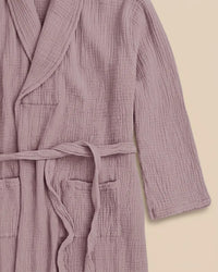 Lilac Waffle Robe