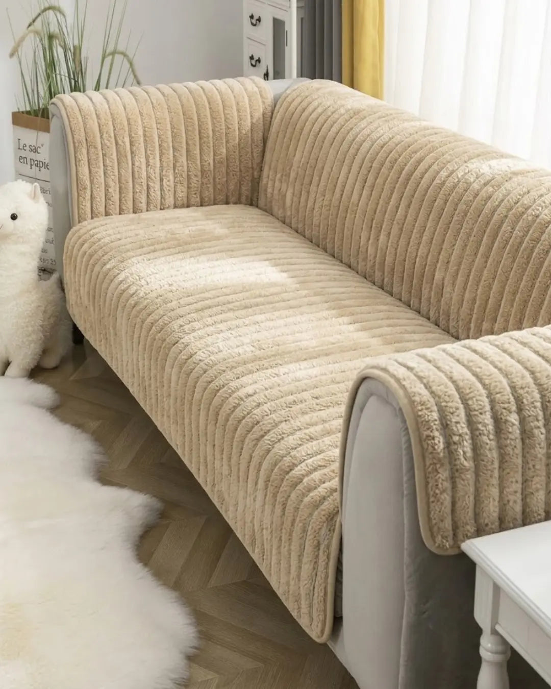 Oat Rib Sofa Cover