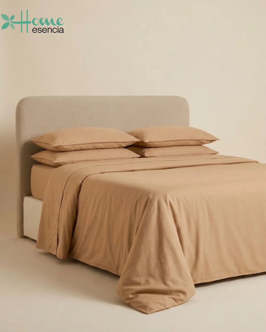 Sand Beige Duvet Set