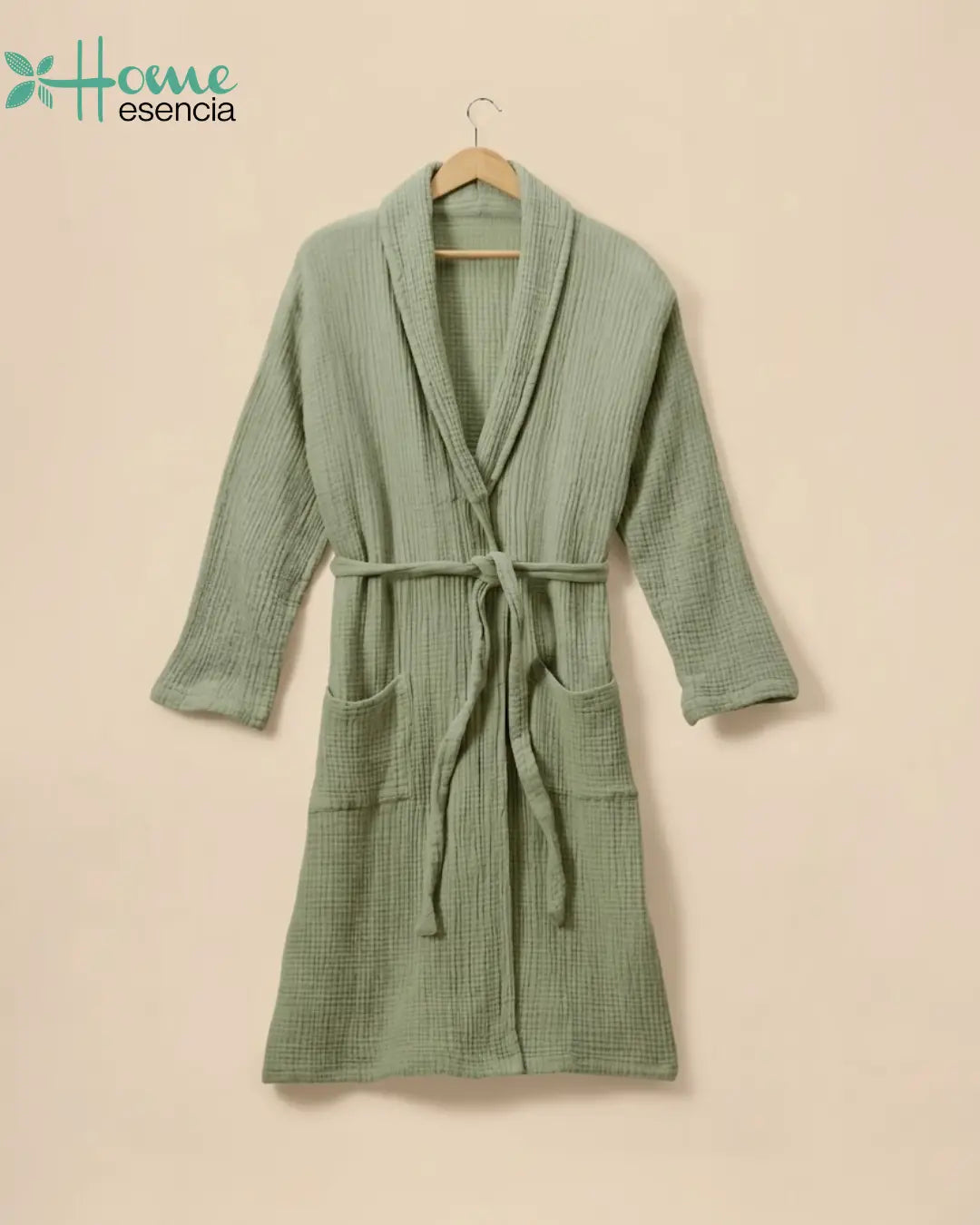 Olive Whisper Robe