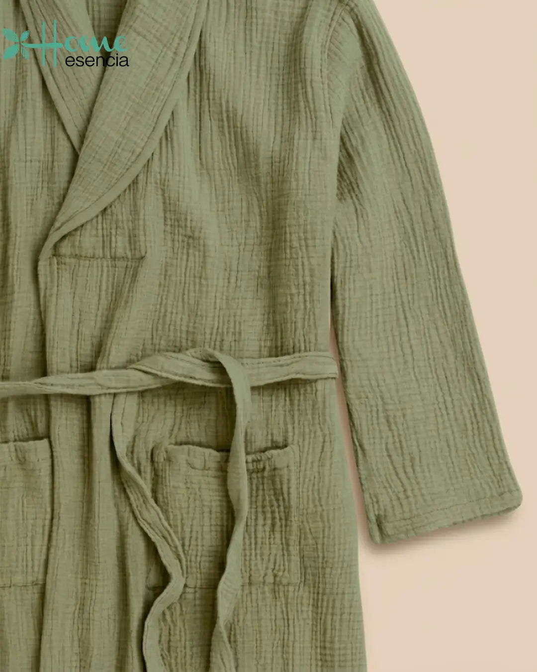 Olive Whisper Robe