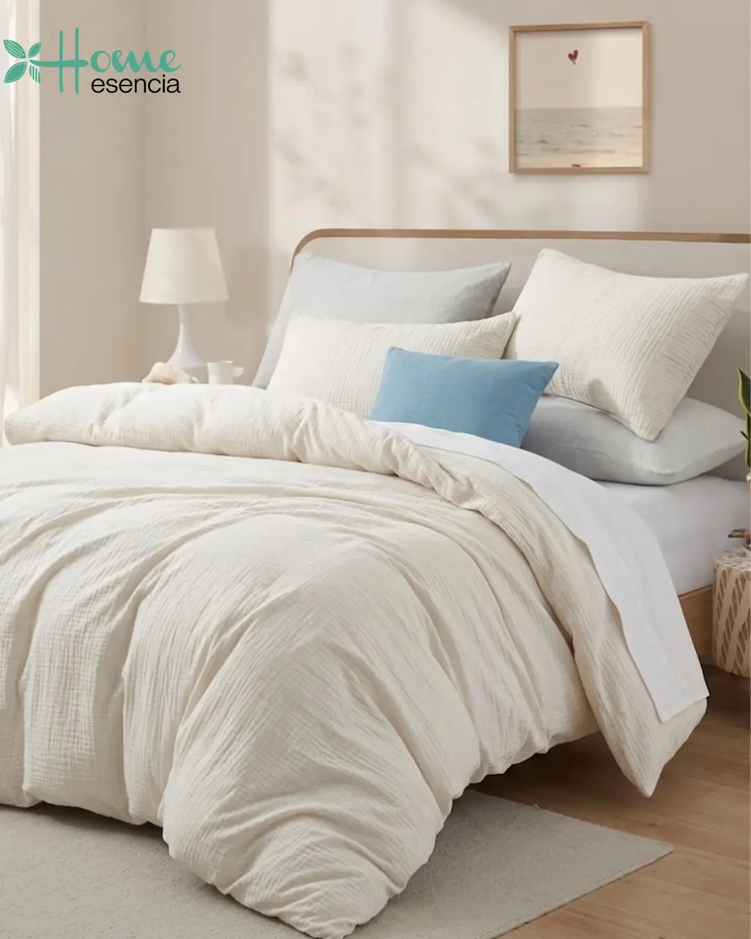 Milk White Duvet Set